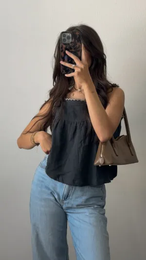 Emma Top (Navy)