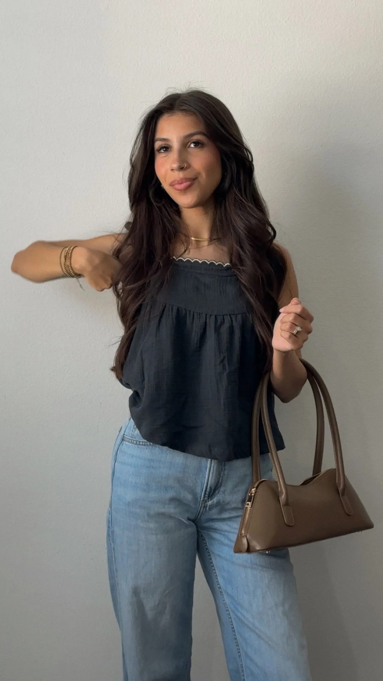 Emma Top (Navy)