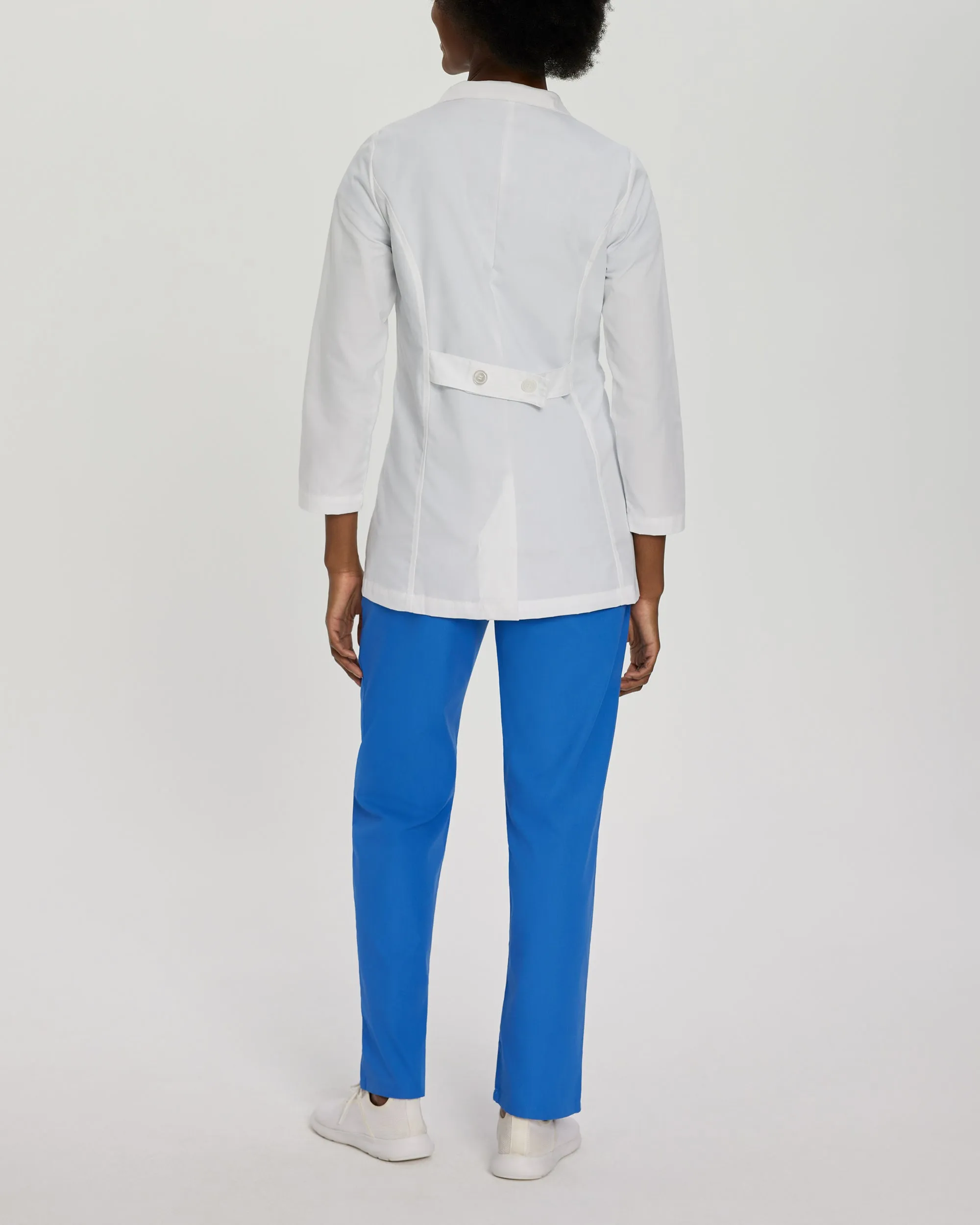 Essential Lab Coats 8726 Women's 3 Pocket Consultation Jacket White