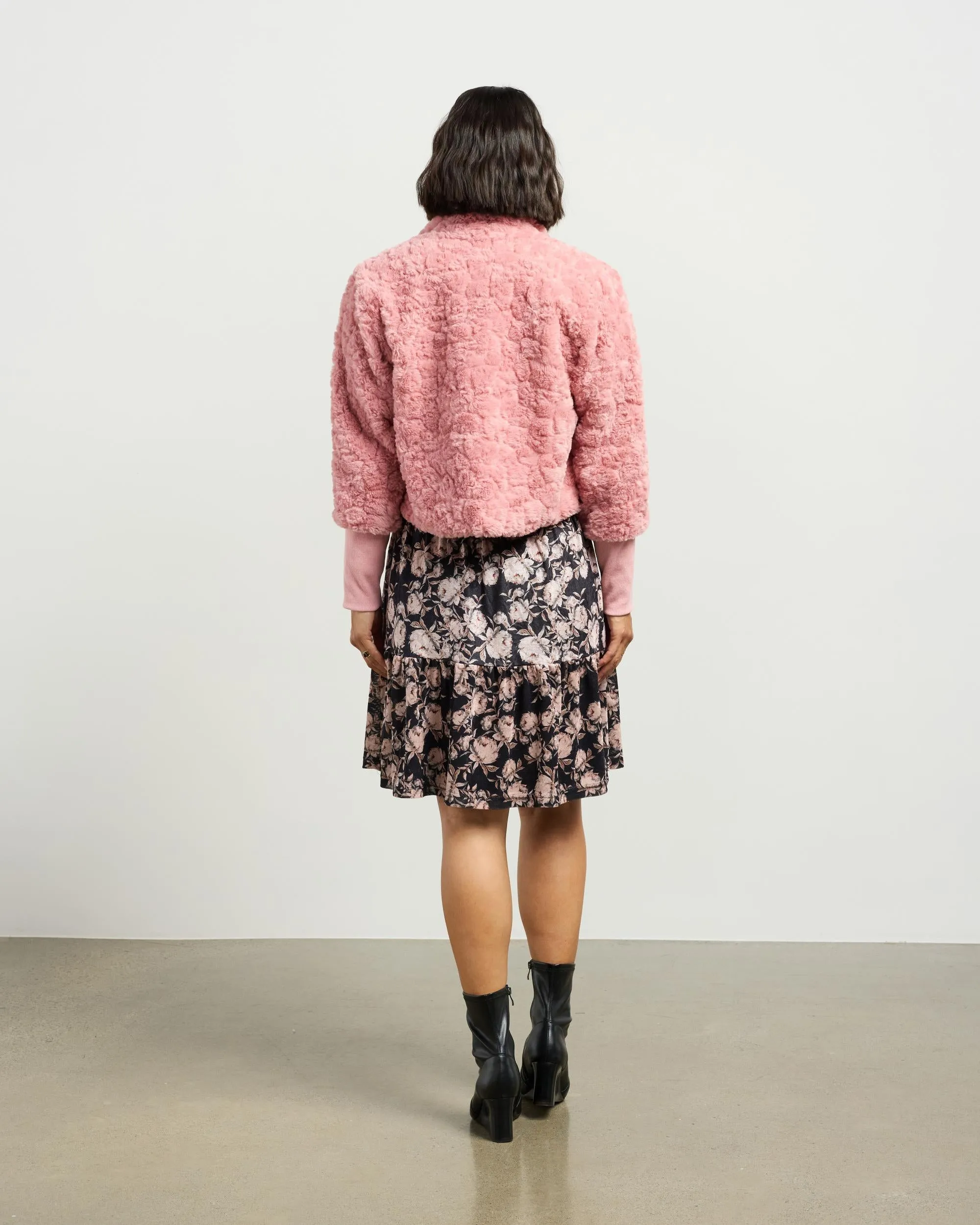 et alia Vintage Fur Jacket - Blush