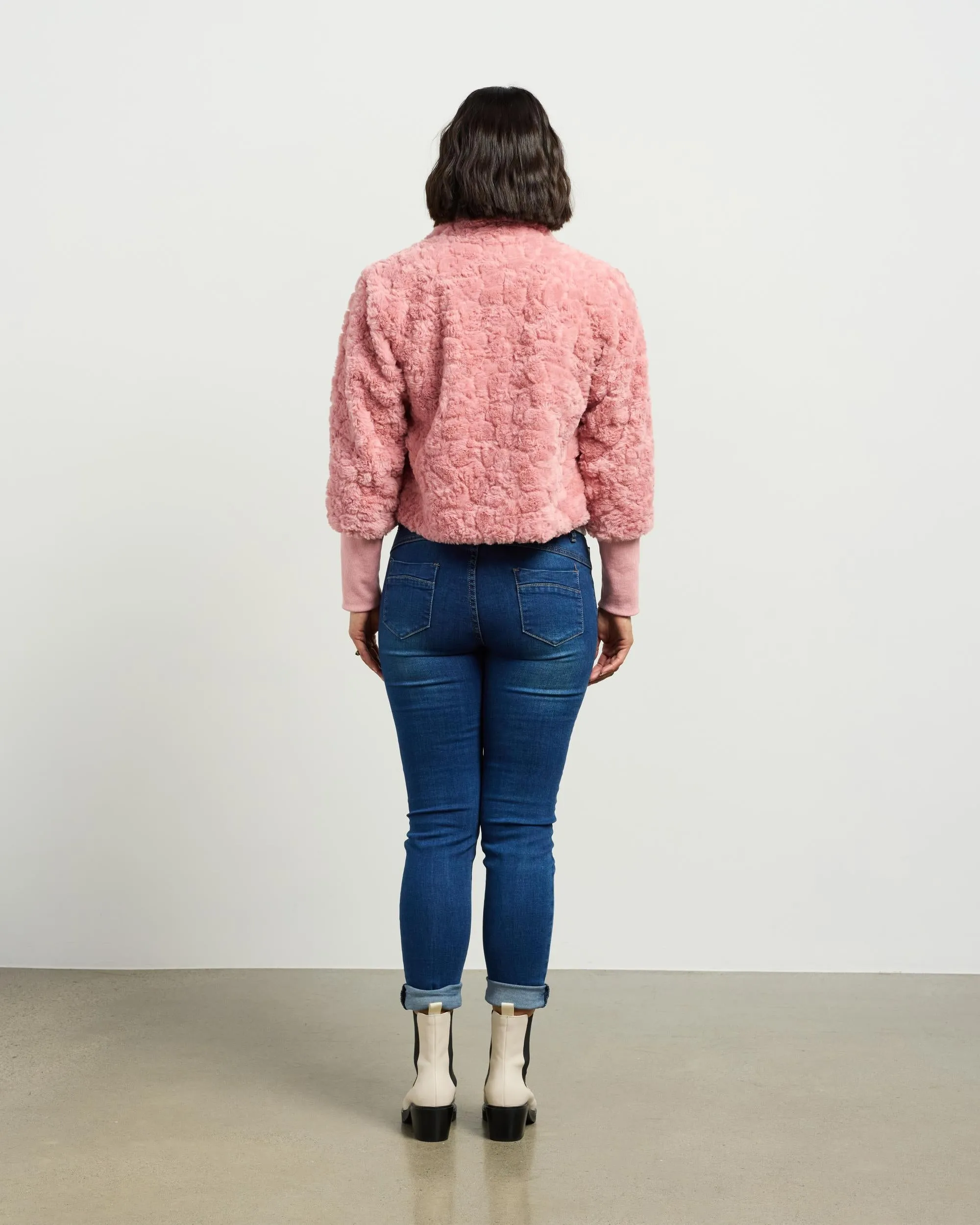 et alia Vintage Fur Jacket - Blush