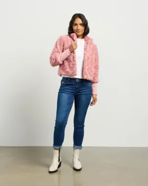 et alia Vintage Fur Jacket - Blush