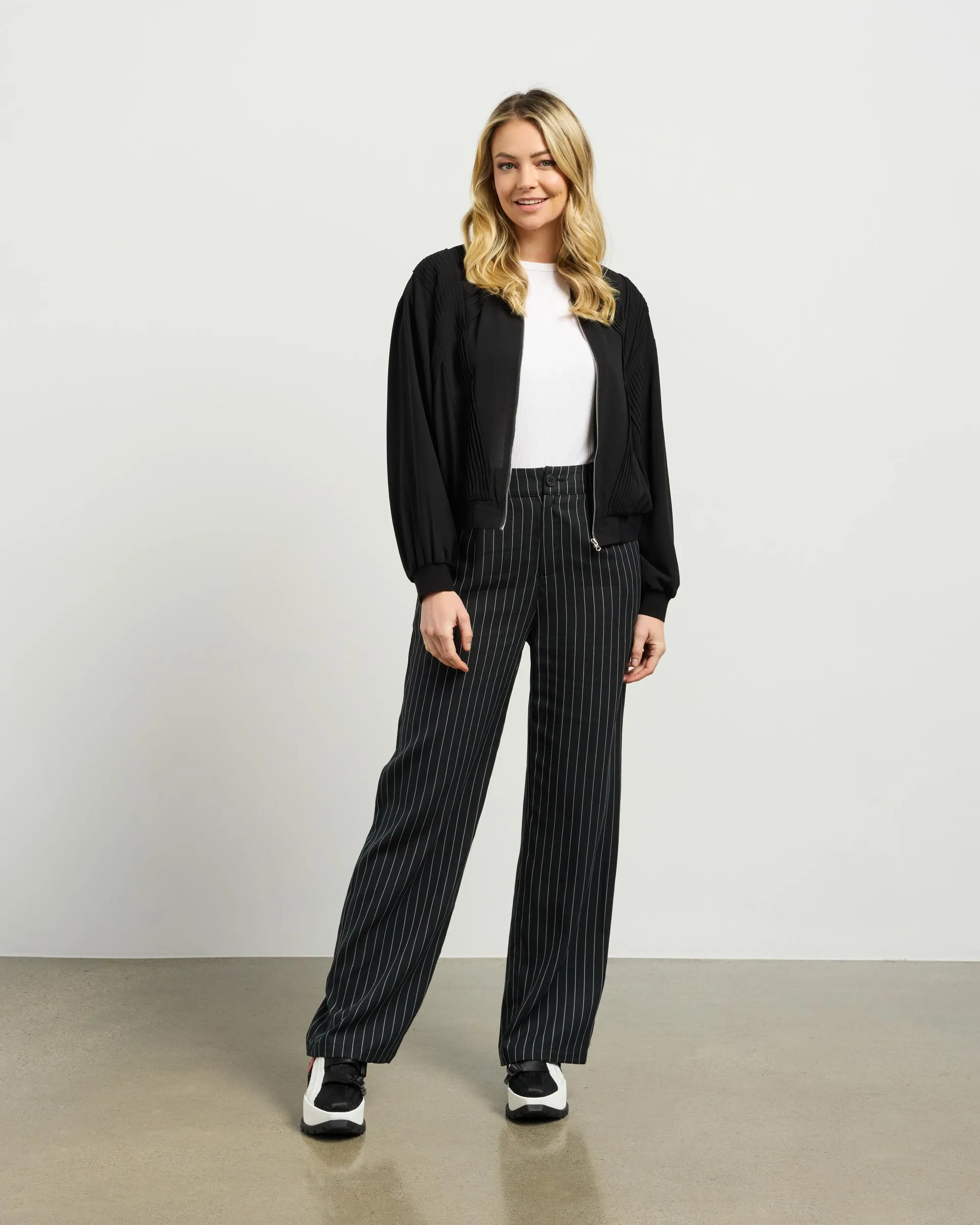 et alia Zara Jacket - Black (Chiffon)