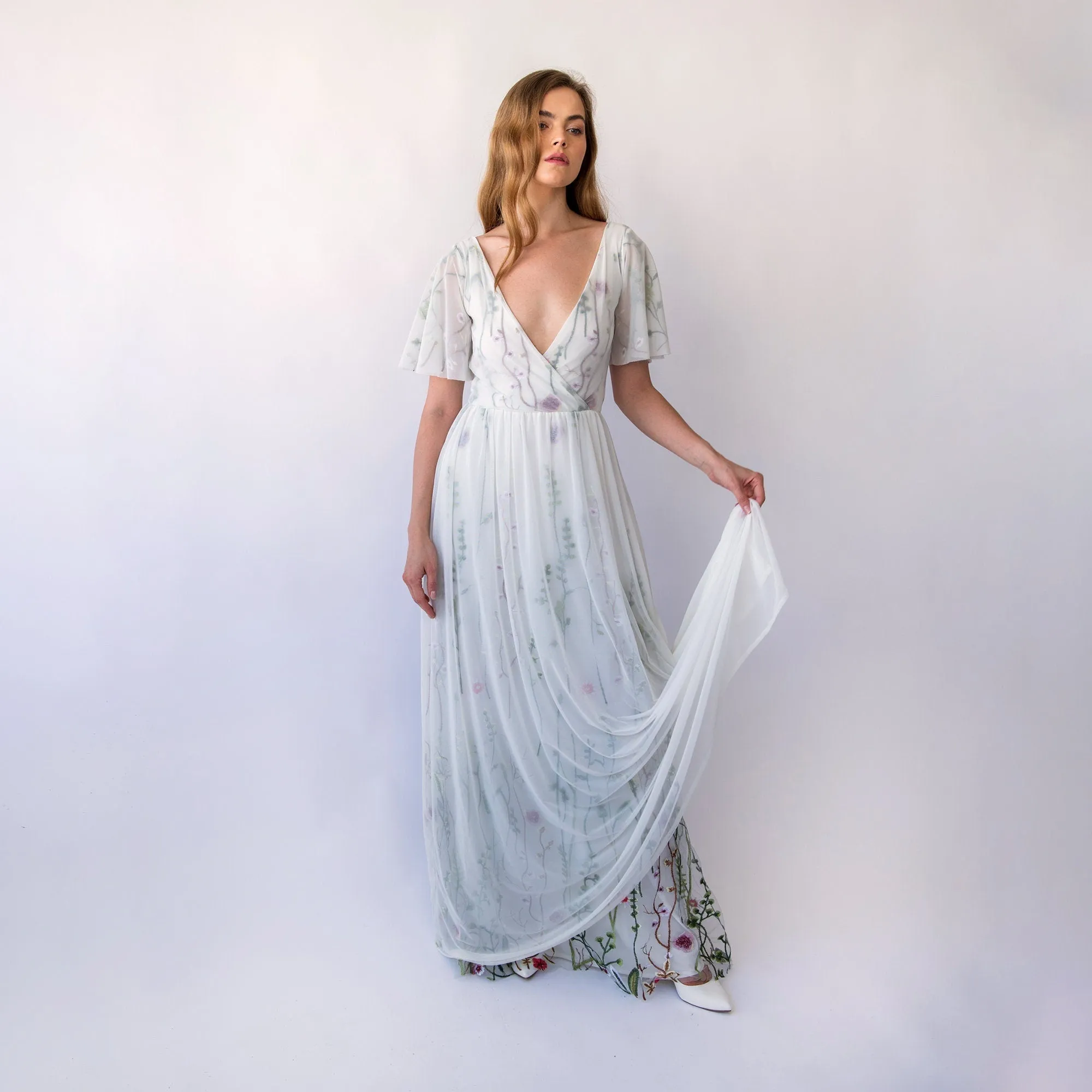 Ethereal Floral Gown #1469