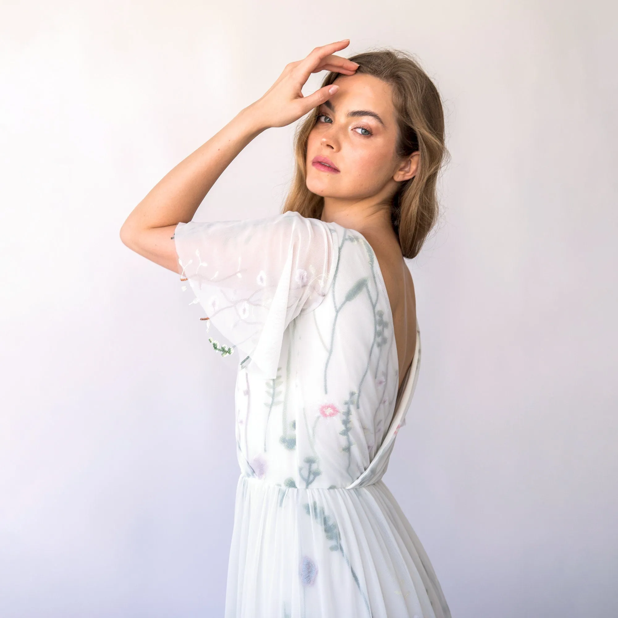 Ethereal Floral Gown #1469