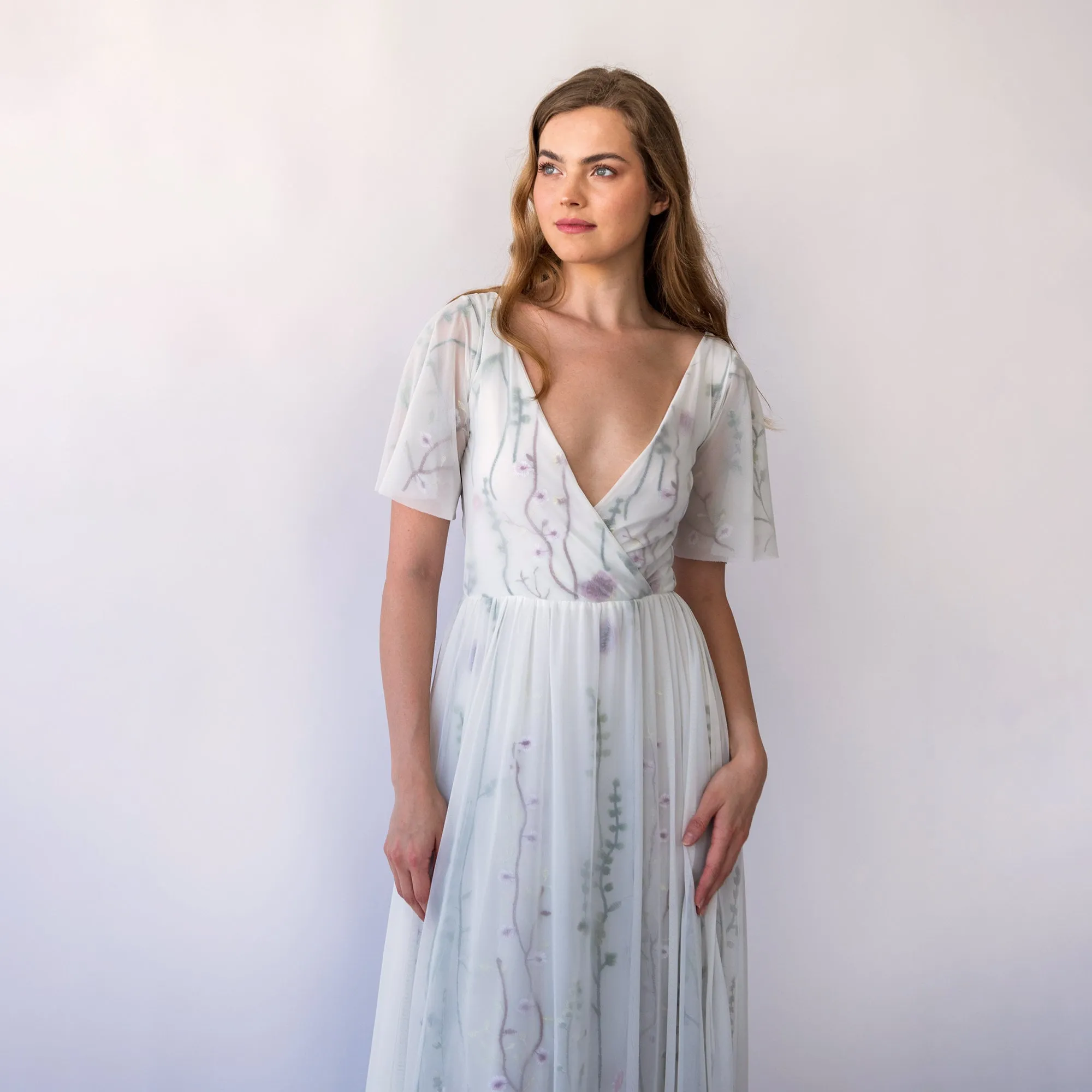 Ethereal Floral Gown #1469