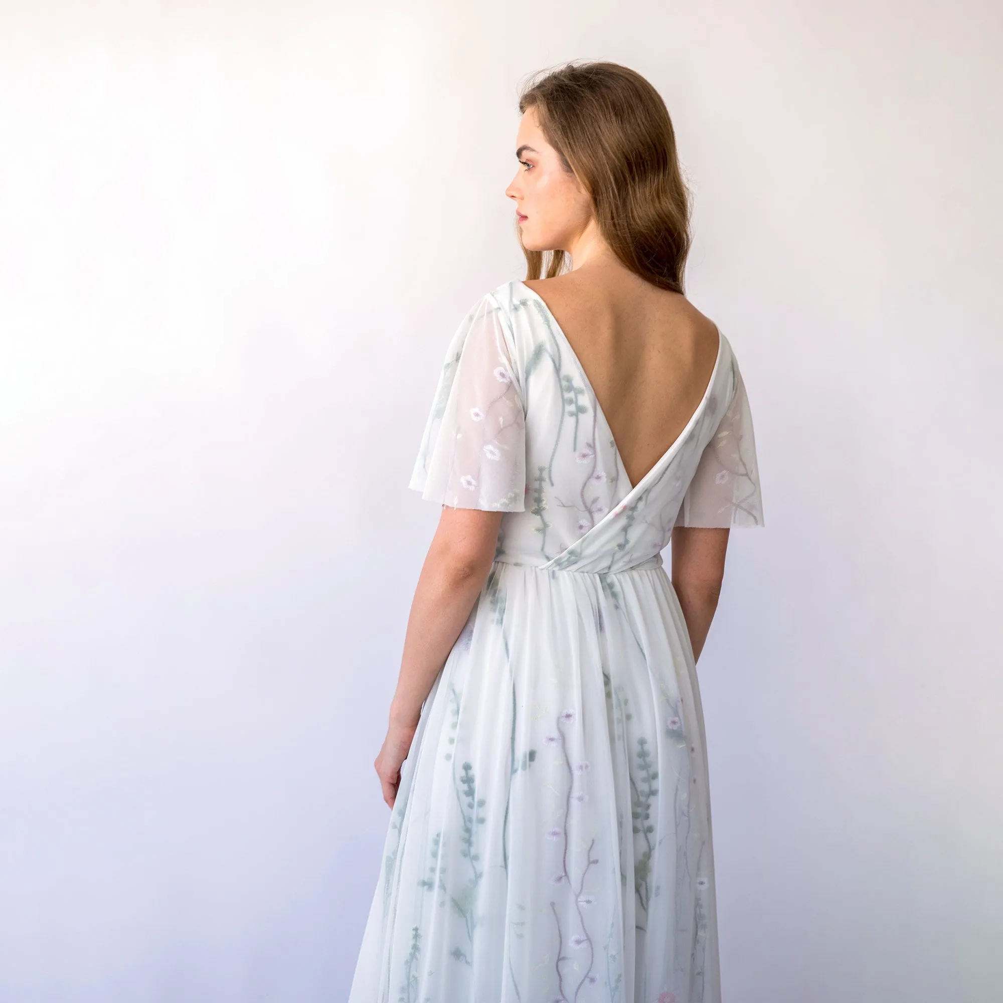 Ethereal Floral Gown #1469