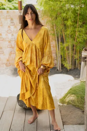 Eva Top & Shanti Skirt Set (100% Naturally Dyed Silk) - Made to Order