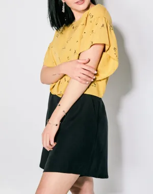 Eve Gravel Mimosa Top