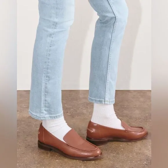 Everlane &quot;The Original Cheeky&quot; Jean Straight Leg Light Sky Wash Women's 29 Short