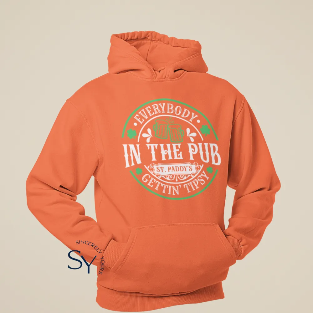 Everybody In The Pub Gettin' Tipsy Sweatshirts & Hoodies