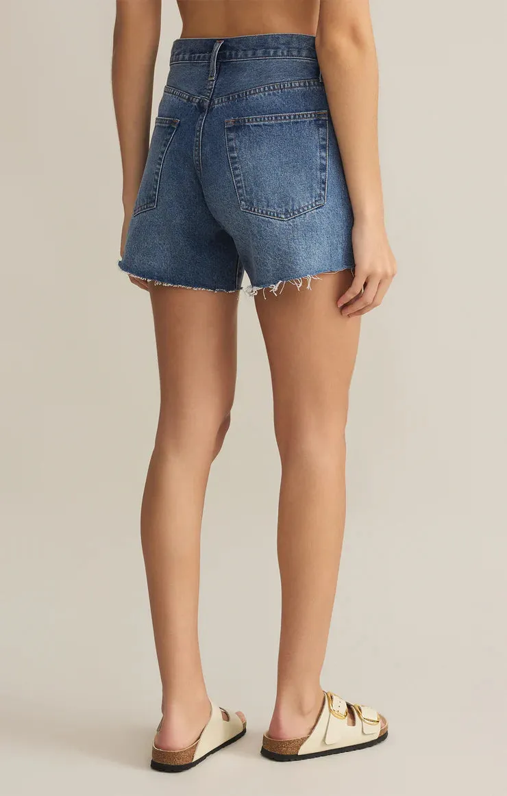 Everyday Hi-Rise Denim Short-Vintage Indigo