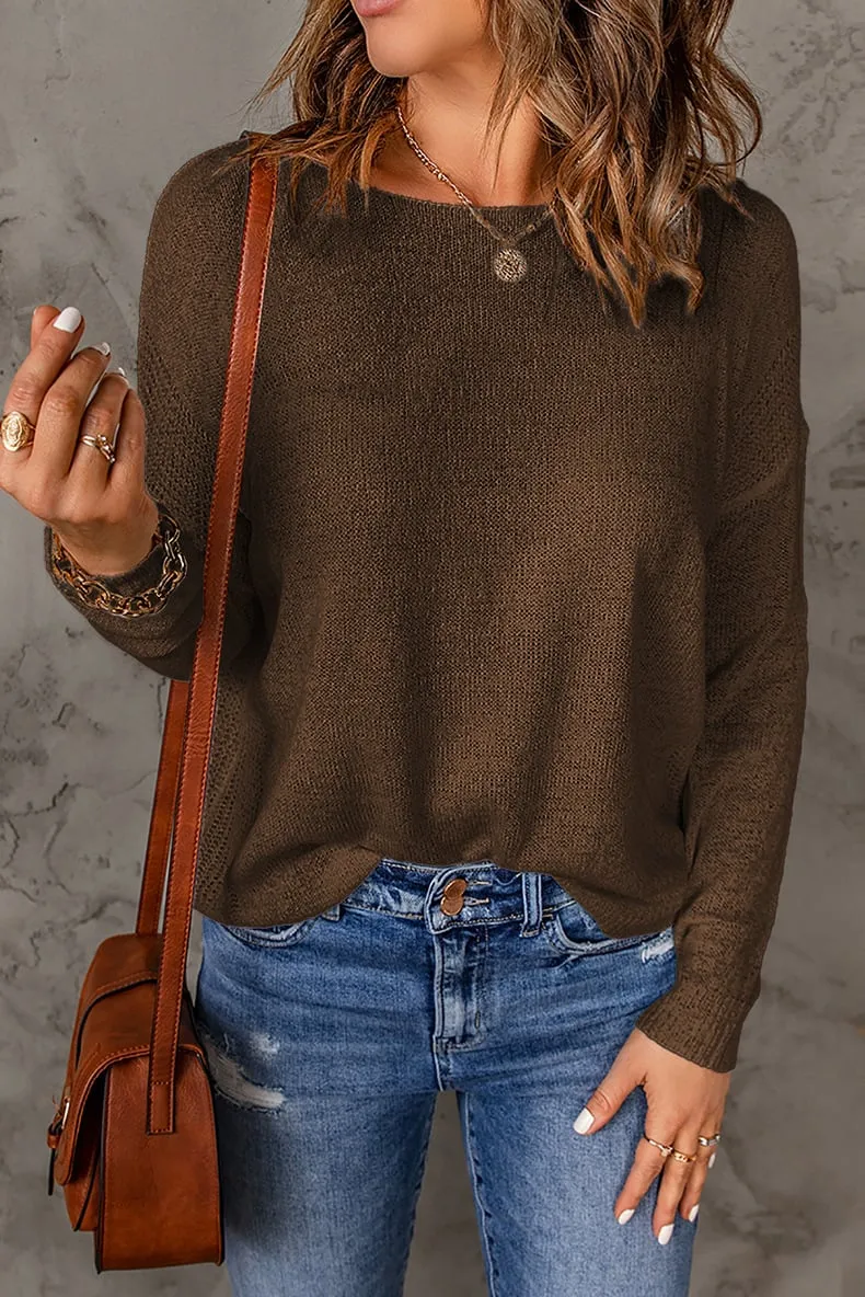 Fallon | Casual Round Neck Sweater