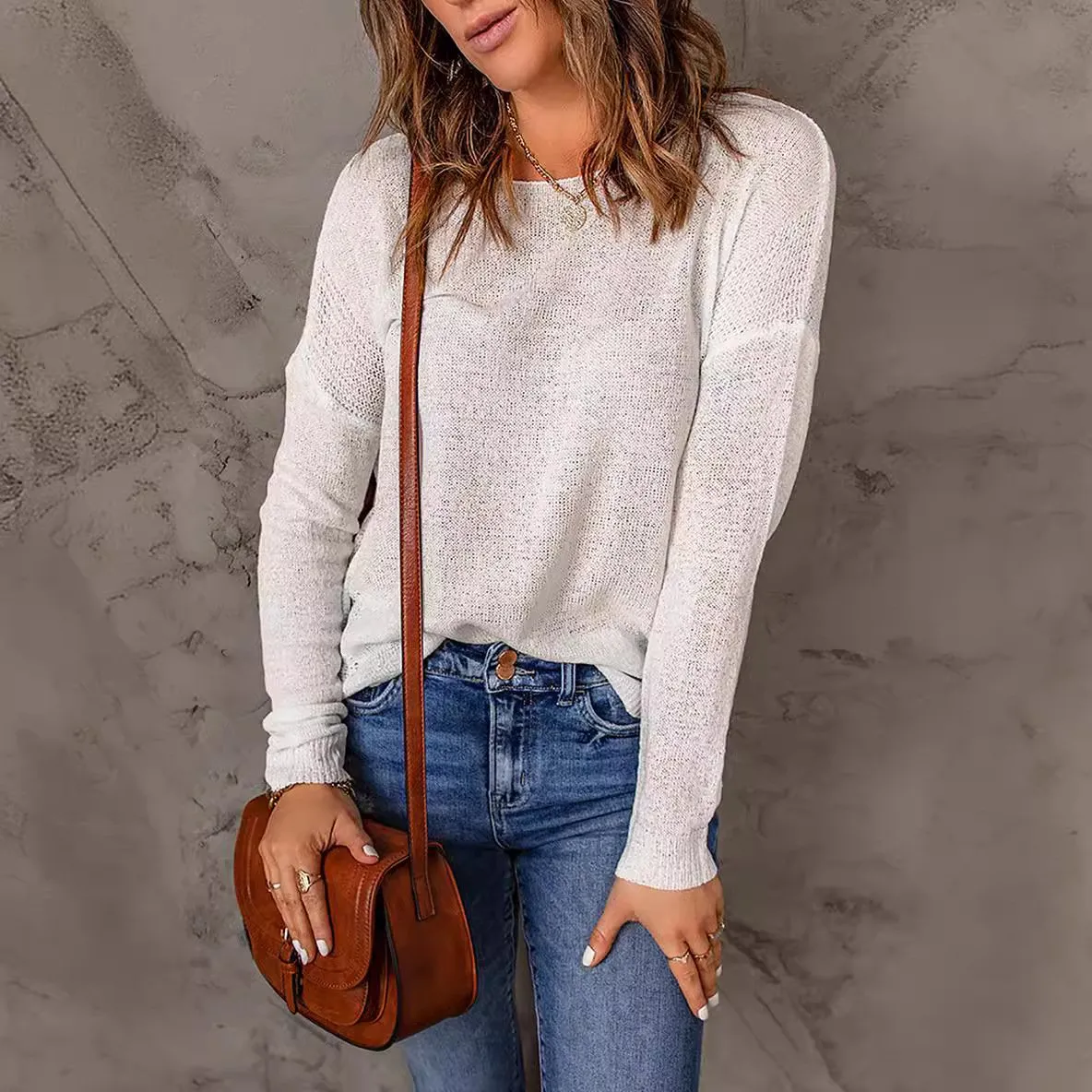 Fallon | Casual Round Neck Sweater