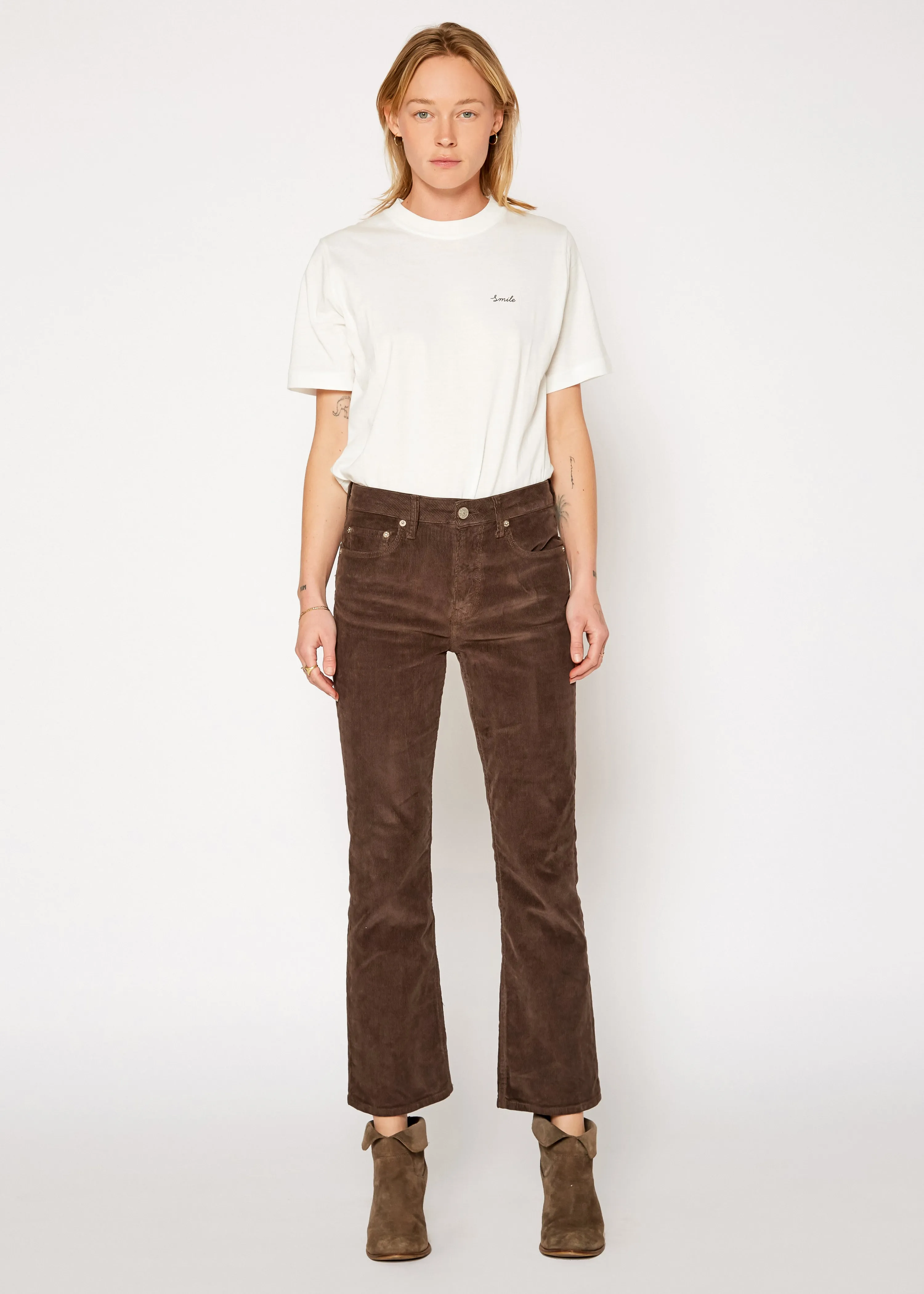 Farrah Corduroy Kick Flare