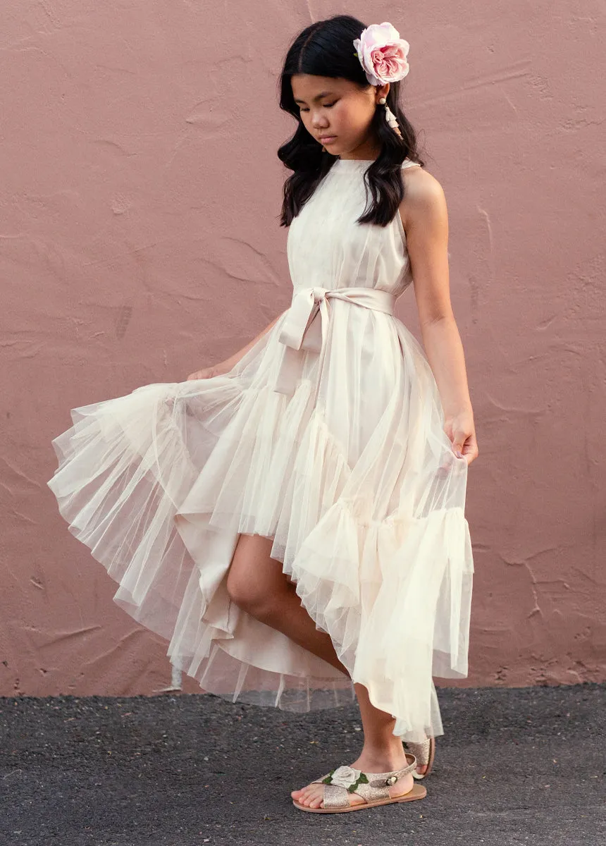 Fay Dress in Ecru
