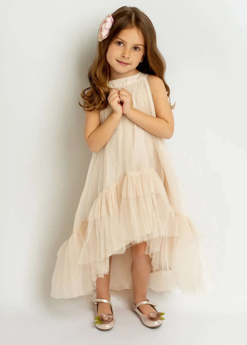Fay Dress in Ecru