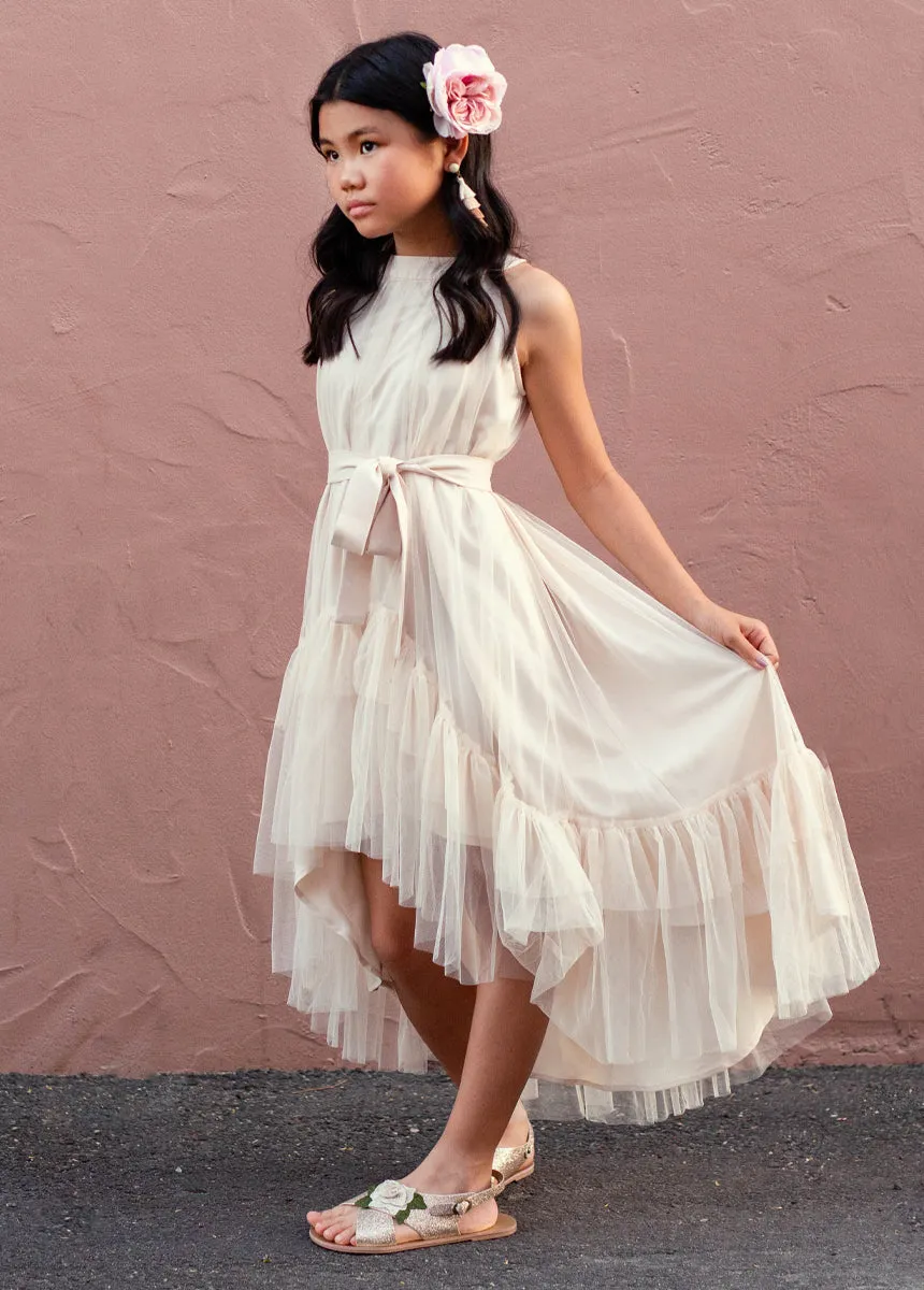 Fay Dress in Ecru