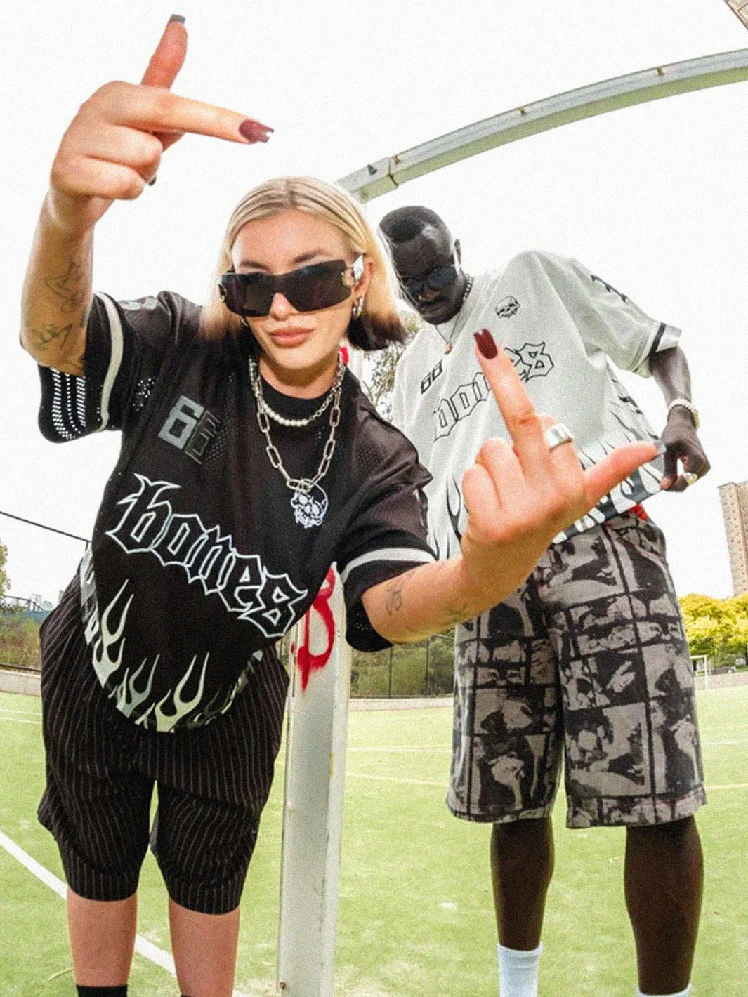 FC BURNER JERSEY - MESH BLACK