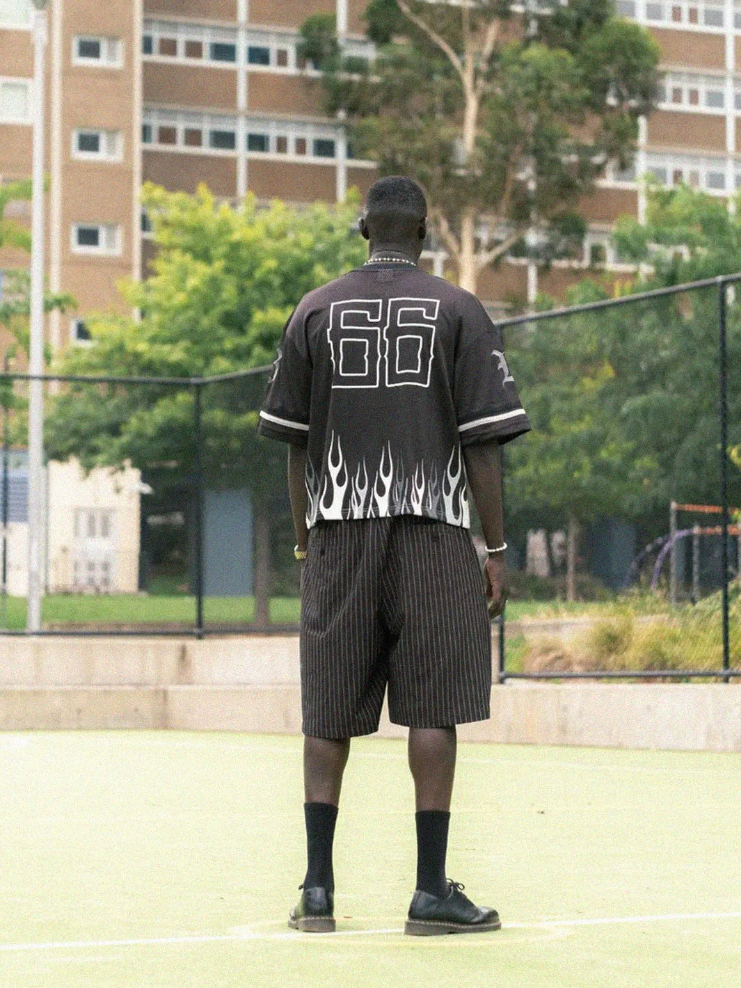 FC BURNER JERSEY - MESH BLACK