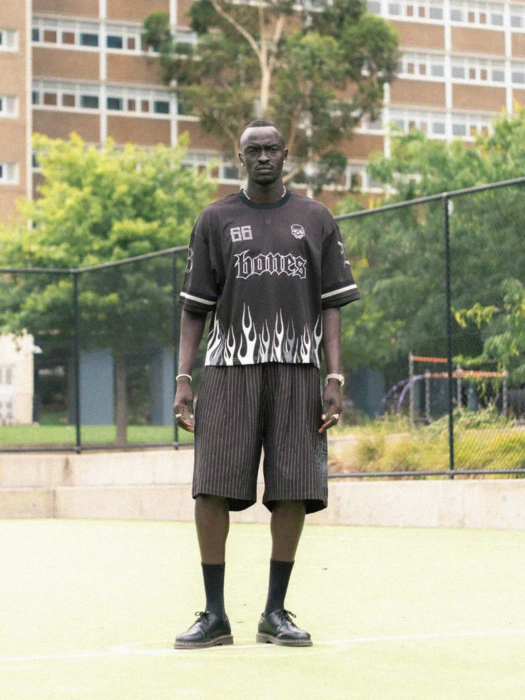 FC BURNER JERSEY - MESH BLACK