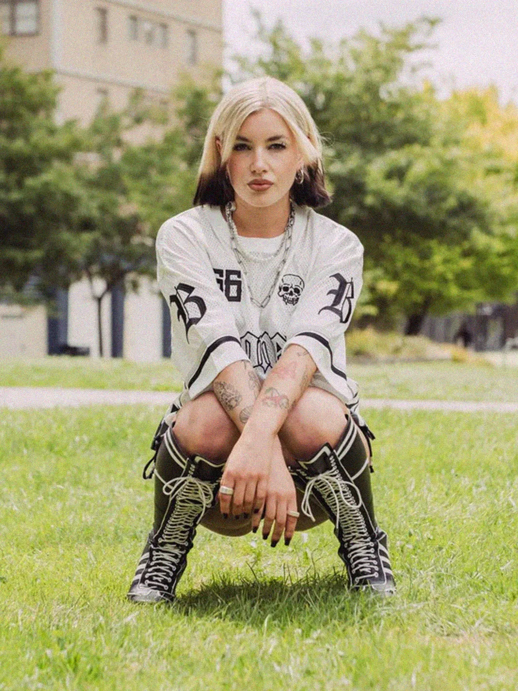 FC BURNER JERSEY - MESH WHITE