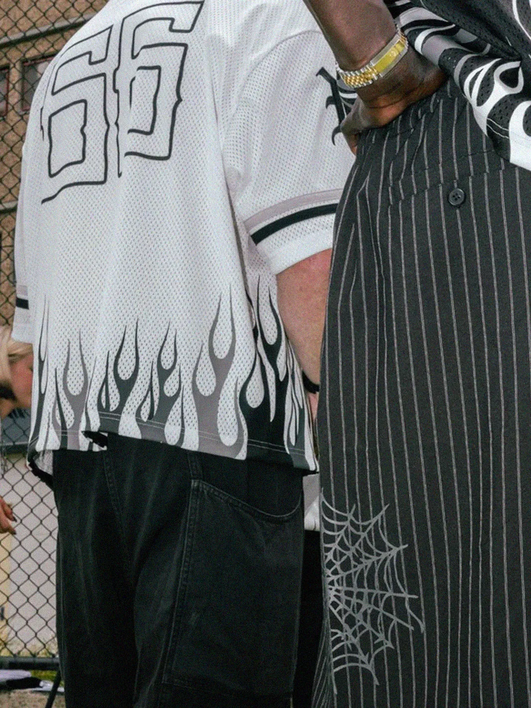 FC BURNER JERSEY - MESH WHITE
