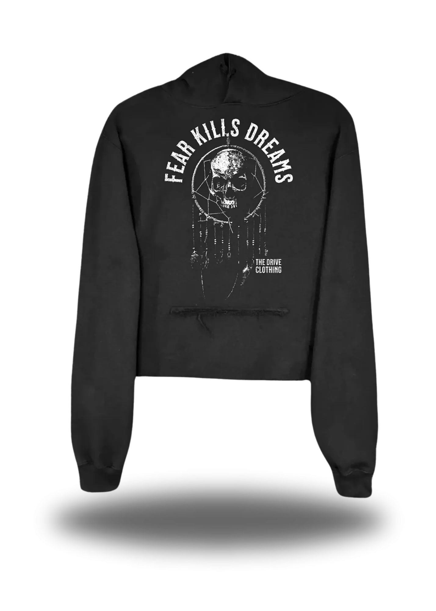 FEAR CROP HOODIE