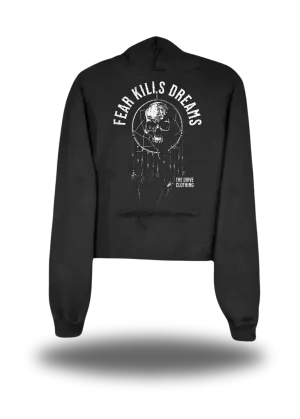 FEAR CROP HOODIE