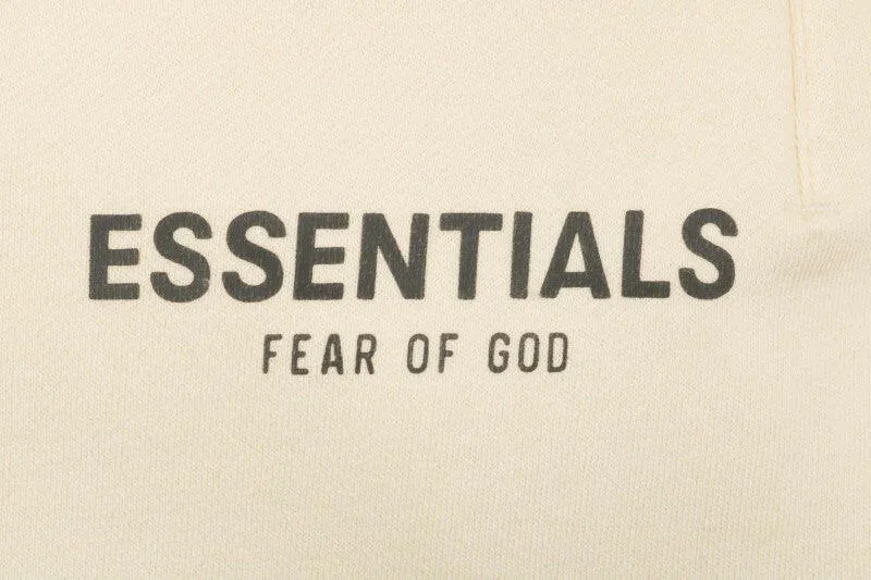 Fear Of God Essential 2021 Spring-Summer Cream Shorts Apparel Collection