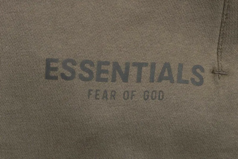 Fear Of God Essential 2021 Spring-Summer Taupe Shorts Apparel Collection