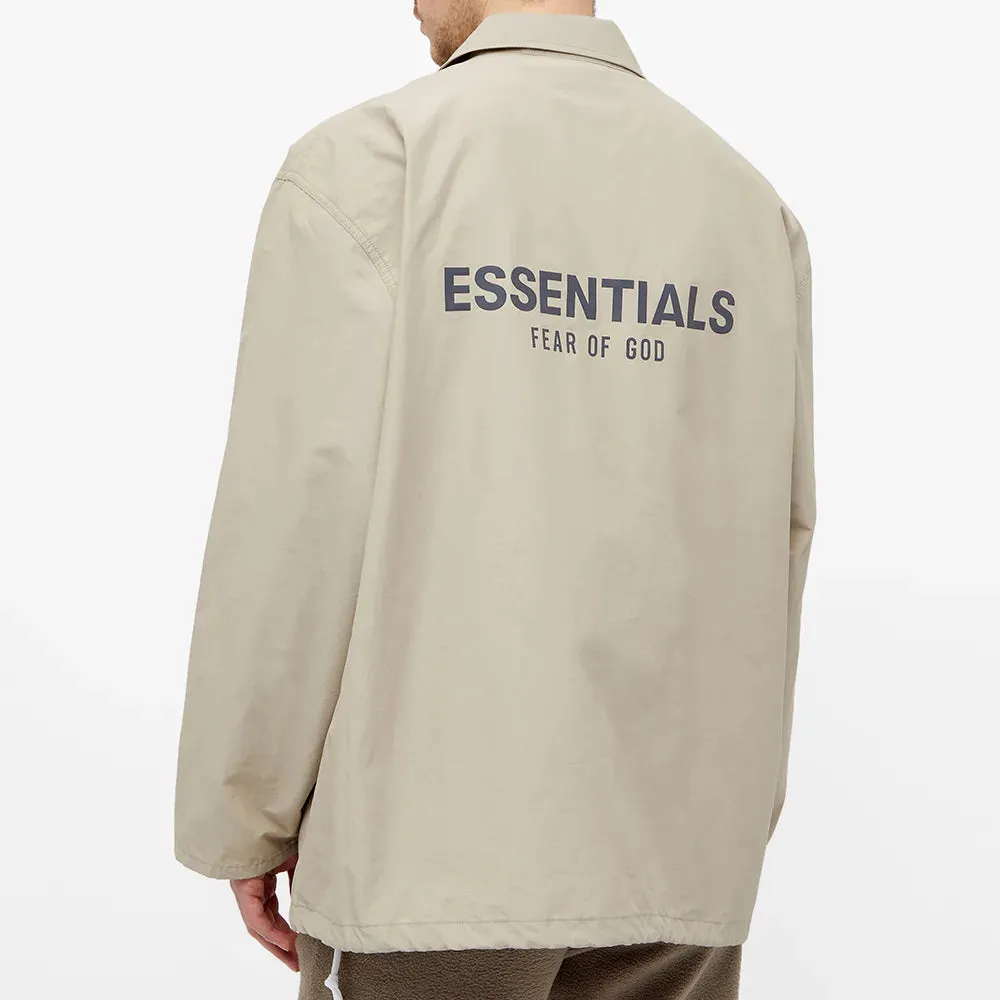 Fear of God Essentials Coach Jacket Sage