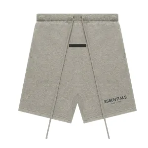 Fear of God Essentials Core Collection Sweatshort Dark Heather Oatmeal