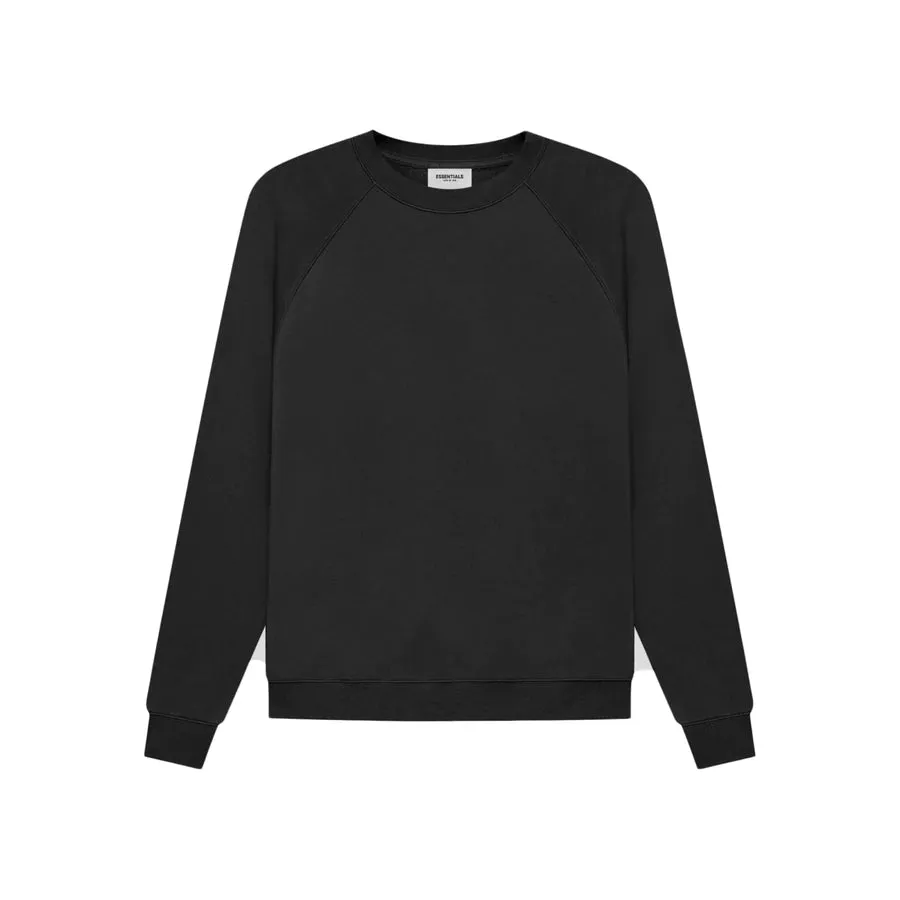 Fear of God Essentials Crew Neck Sweater Weathered Black