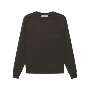 Fear of God Essentials Raglan Crewneck Off Black
