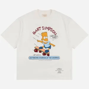FEAR OF GOD ESSENTIALS X BART SIMPSON T-SHIRT 2019 SPRING-SUMMER APPAREL COLLECTION