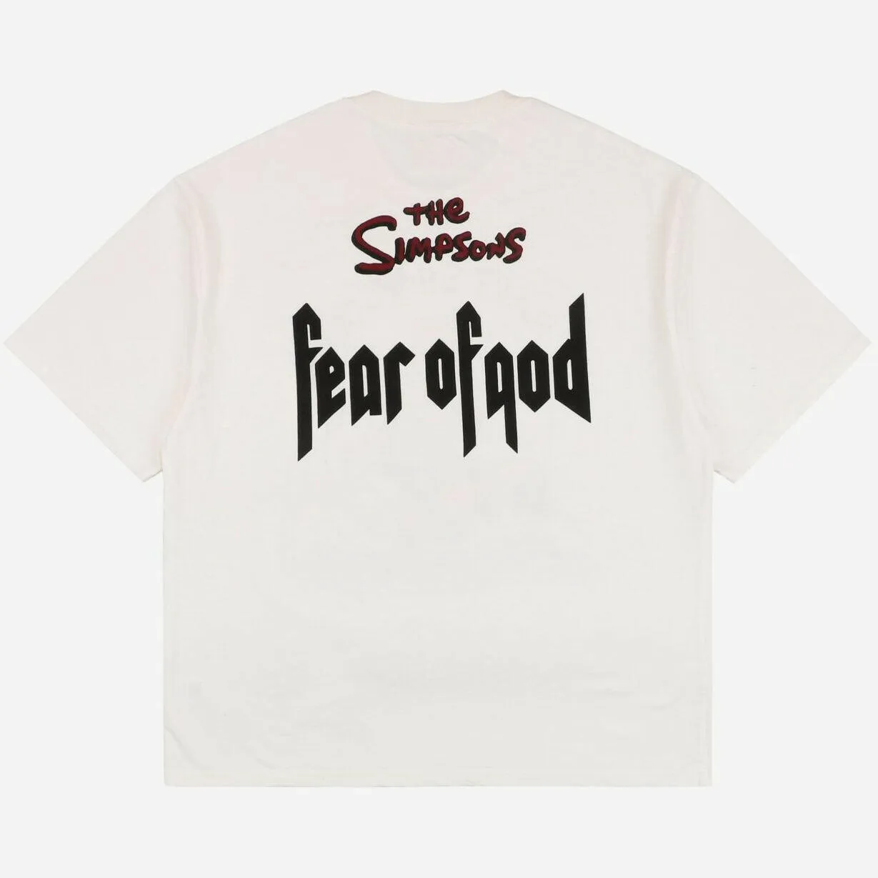 FEAR OF GOD ESSENTIALS X BART SIMPSON T-SHIRT 2019 SPRING-SUMMER APPAREL COLLECTION