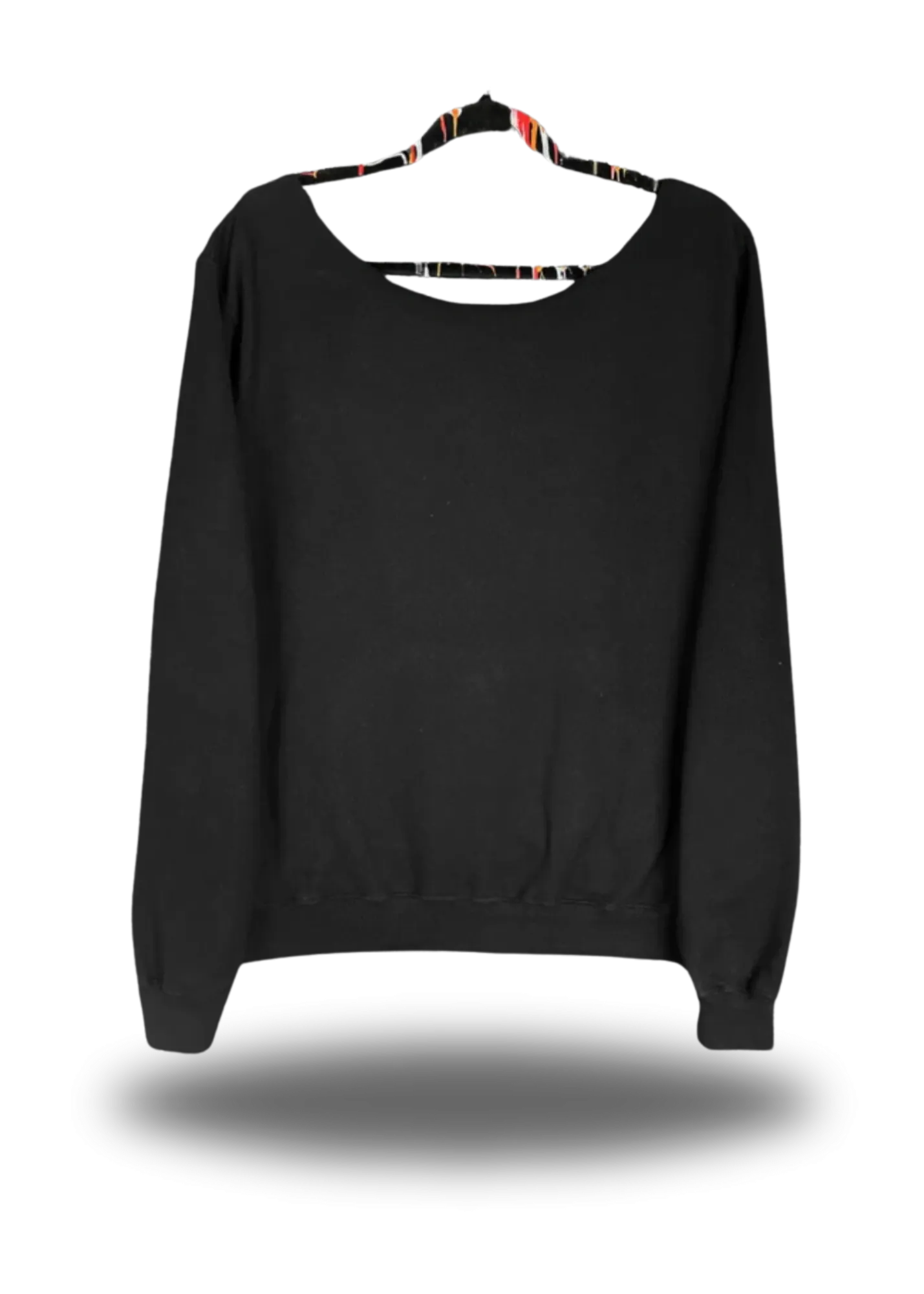 FEAR WIDE NECK SWEATSHIRT