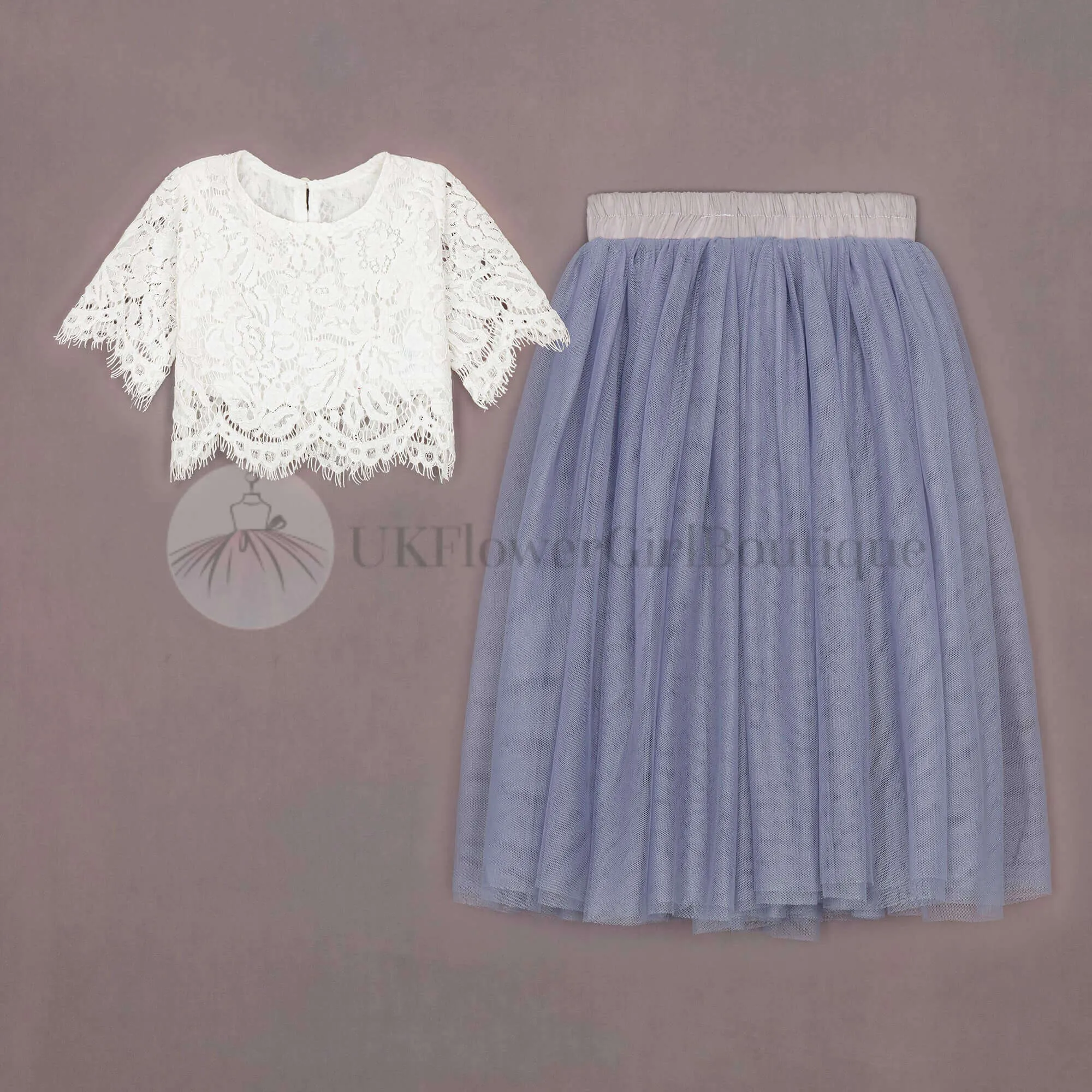 Felicity Couture - Silver Blue