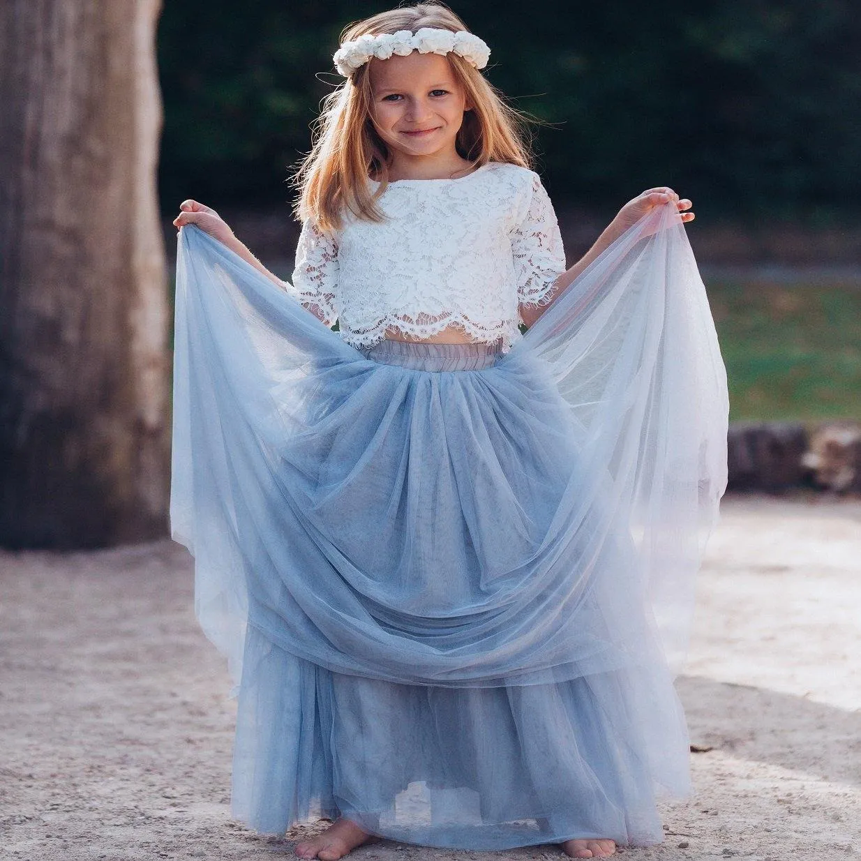 Felicity Couture - Silver Blue