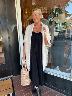 Final Sale Oversized Oatmeal Cardigan