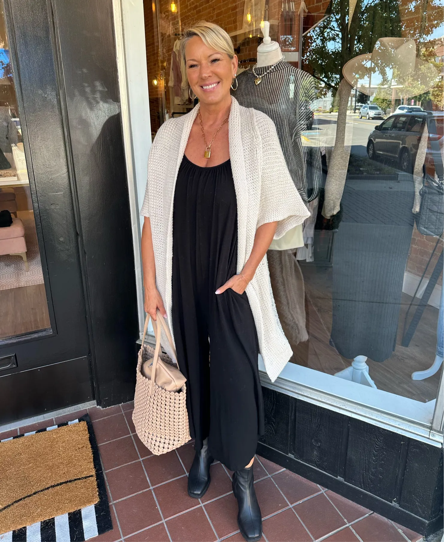 Final Sale Oversized Oatmeal Cardigan