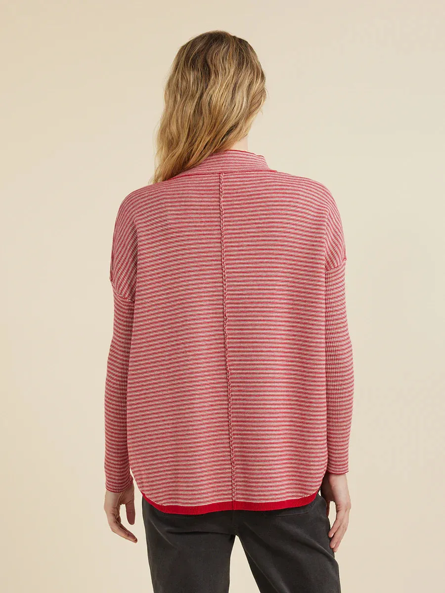 fine stripe turtle top (yt24w7638)