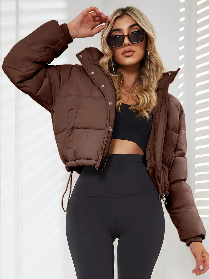 Fitted drawstring jacket by Venna