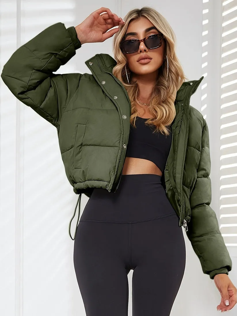 Fitted drawstring jacket by Venna