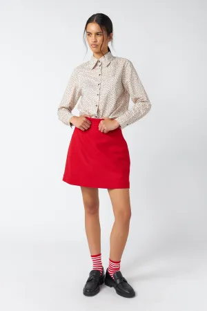 Flannel skirt