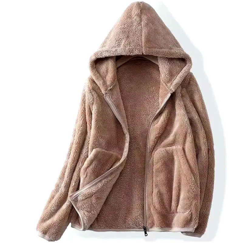 Fleece Jacket – Hooded & Relaxed Fit – Cosy Casual Look