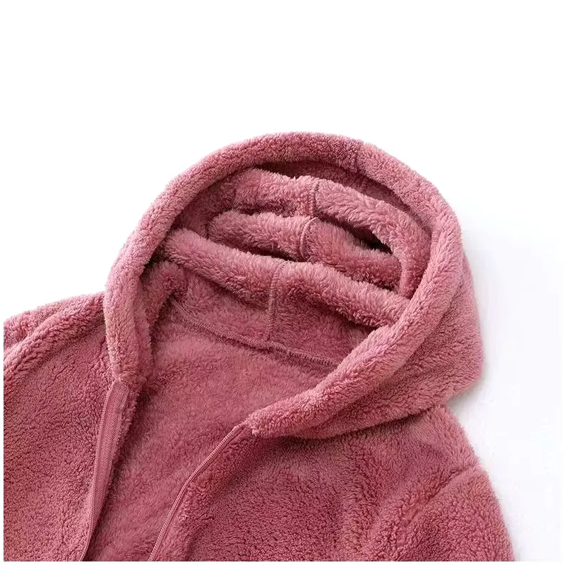 Fleece Jacket – Hooded & Relaxed Fit – Cosy Casual Look