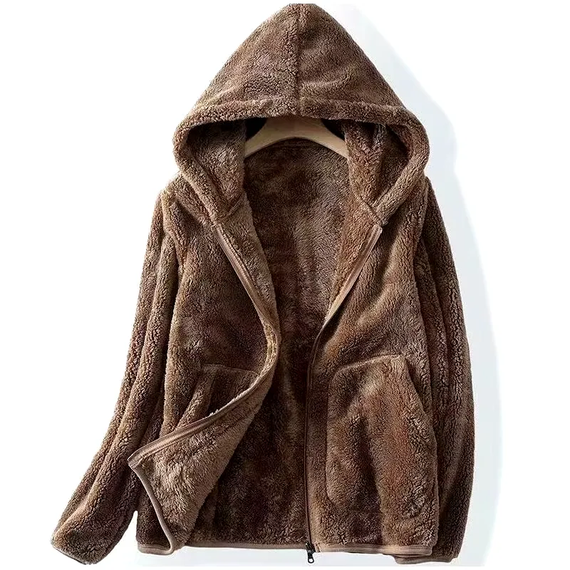 Fleece Jacket – Hooded & Relaxed Fit – Cosy Casual Look