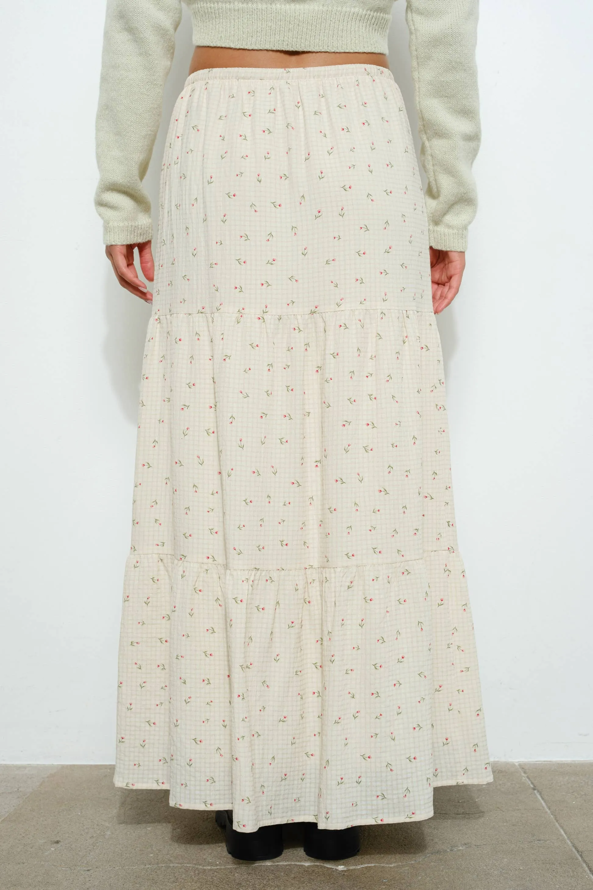 Flower Garden Maxi Skirt